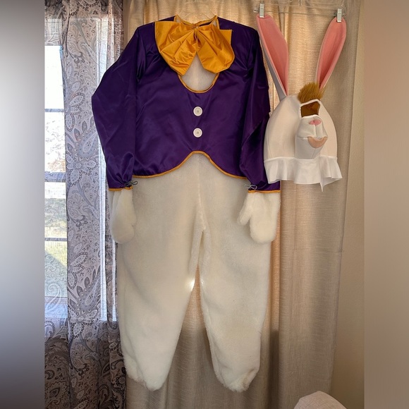 Adult Bunny Rabbit Halloween Costume - Picture 1 of 4